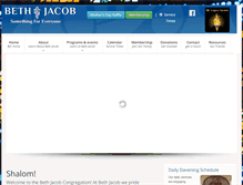 Tablet Screenshot of bethjacobcolumbus.org
